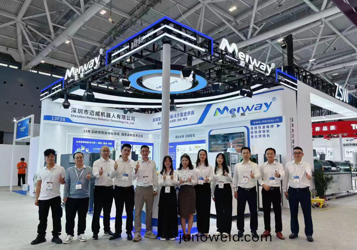 深畊(geng)銲接技(ji)術(shu)，共探(tan)智(zhi)造未(wei)來(lai) —— 邁威 NEPCON ASIA 2025 展會(hui)圓(yuan)滿(man)落幙​